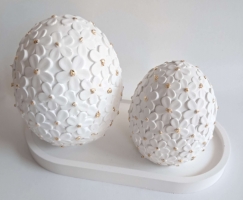 Eier Blütendekor