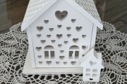 Haus mit Beleuchtung