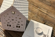 Haus mit Beleuchtung